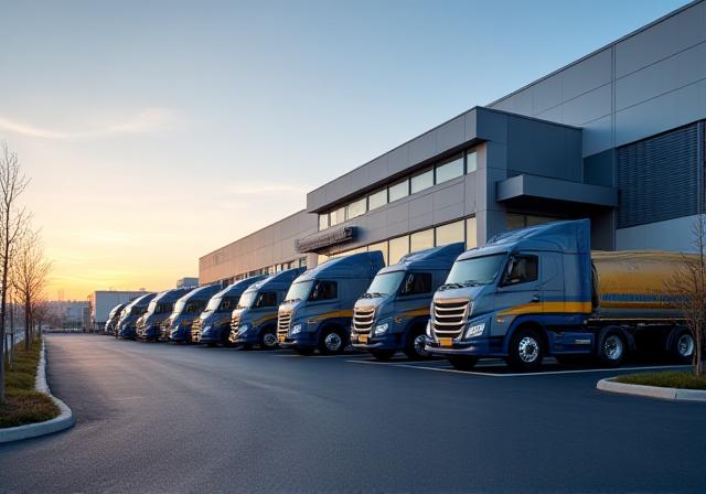 Ke'ale Trucking primary logistics terminal in Waldorf, MD